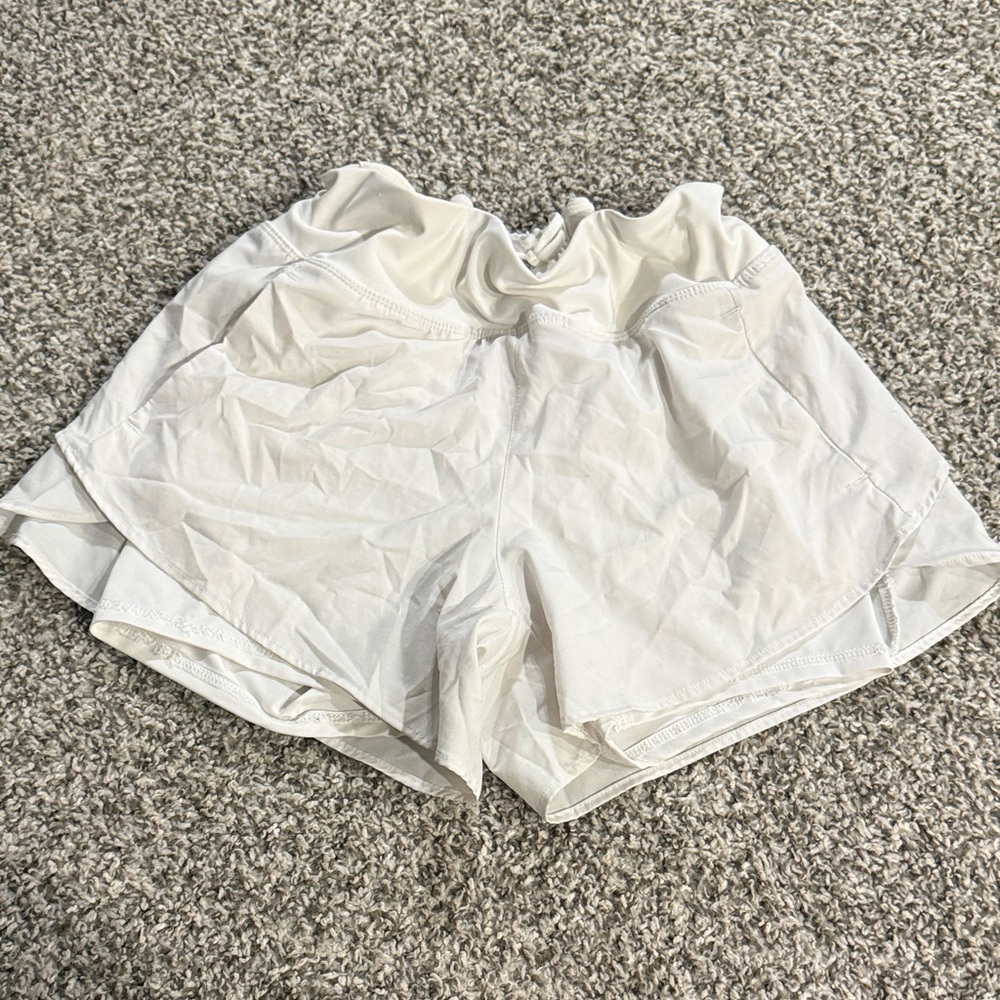 Women's White Shorts